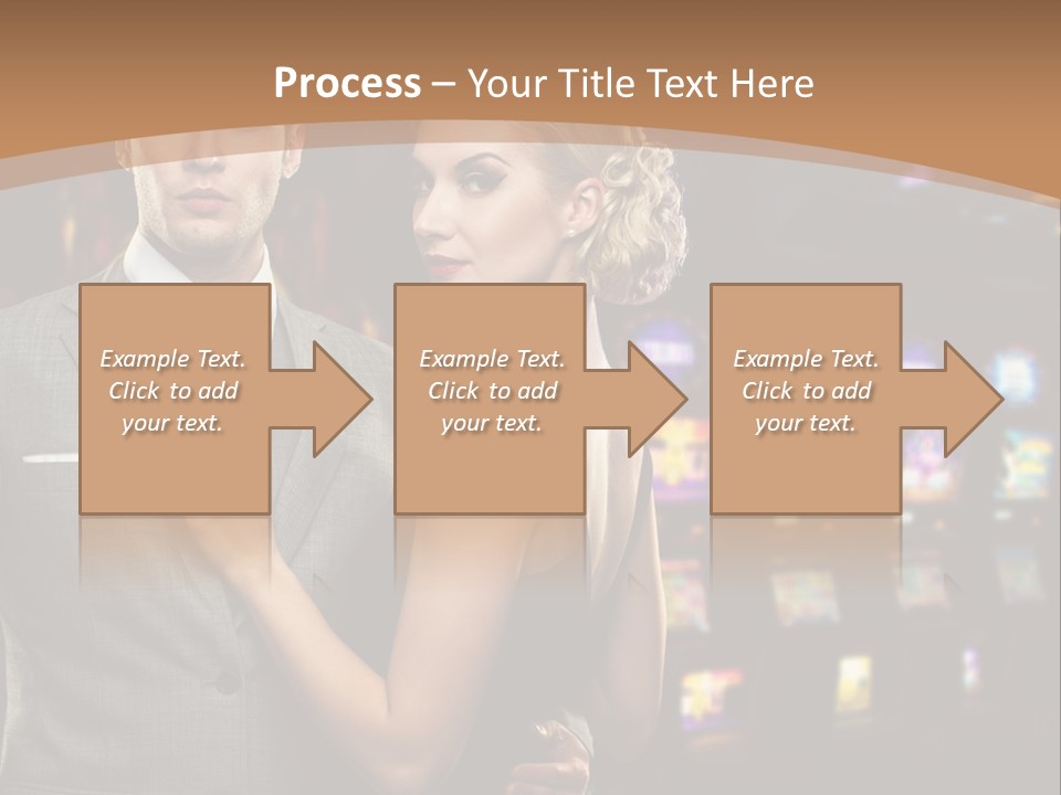 Dress Lovers Woman PowerPoint Template