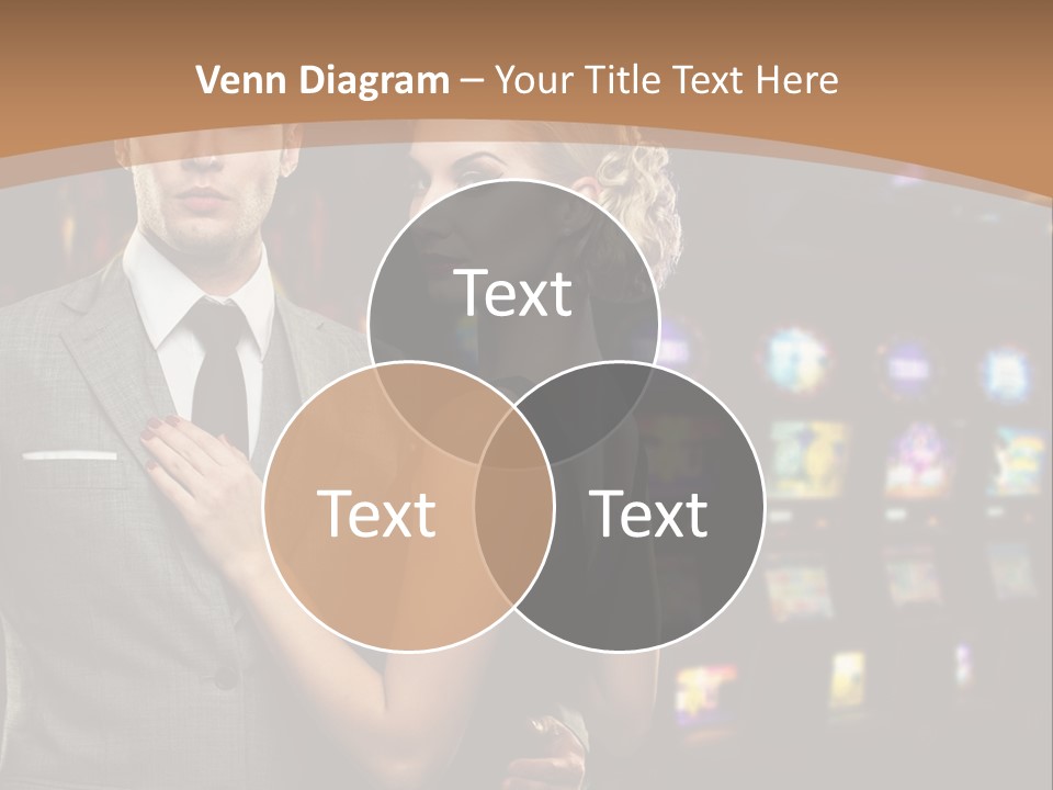 Dress Lovers Woman PowerPoint Template