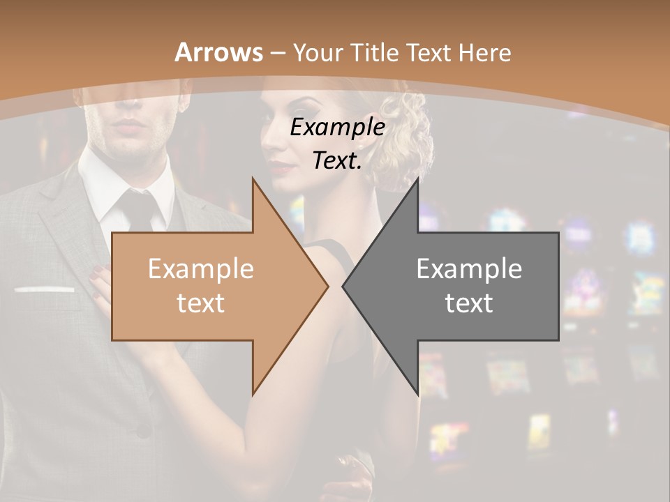 Dress Lovers Woman PowerPoint Template