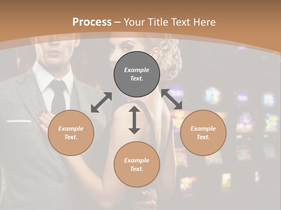 Dress Lovers Woman PowerPoint Template