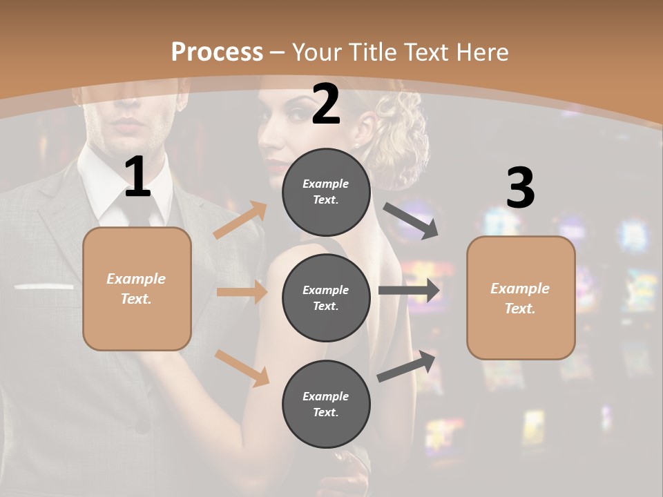 Dress Lovers Woman PowerPoint Template