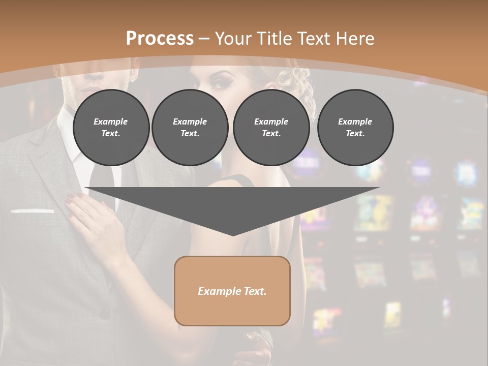 Dress Lovers Woman PowerPoint Template