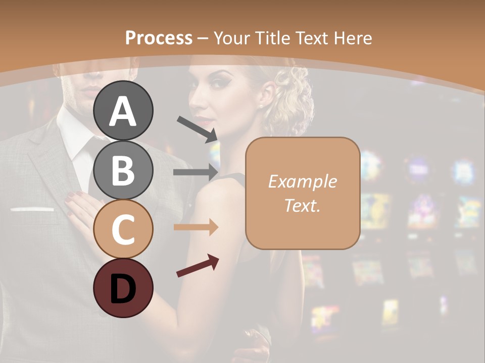 Dress Lovers Woman PowerPoint Template