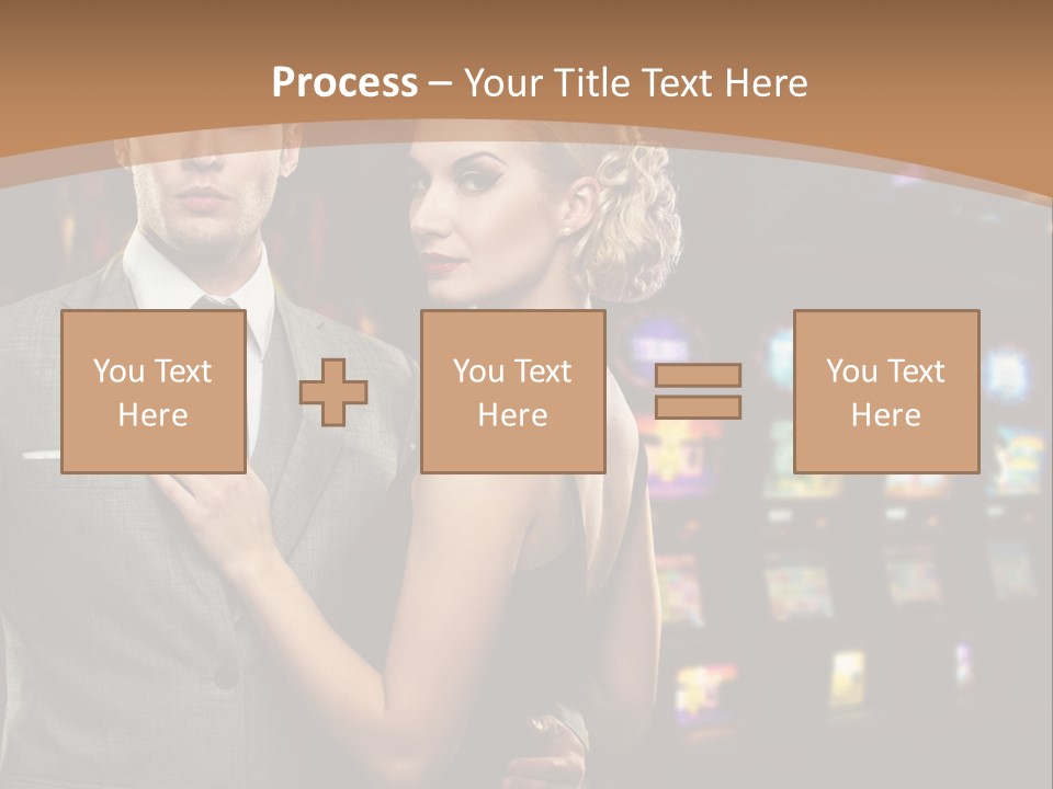Dress Lovers Woman PowerPoint Template
