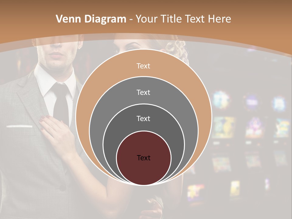 Dress Lovers Woman PowerPoint Template