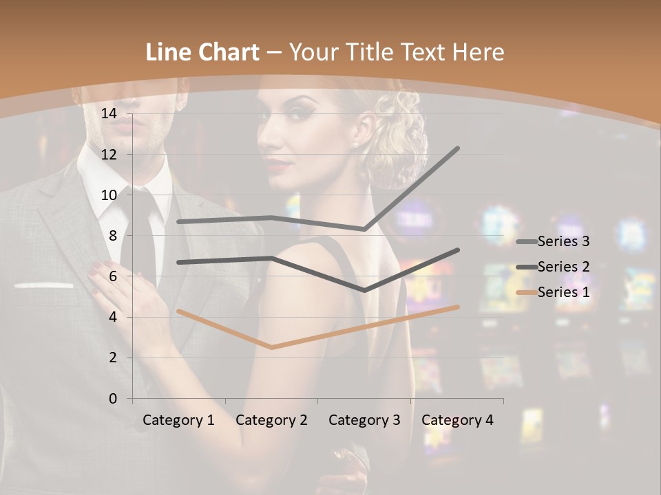 Dress Lovers Woman PowerPoint Template