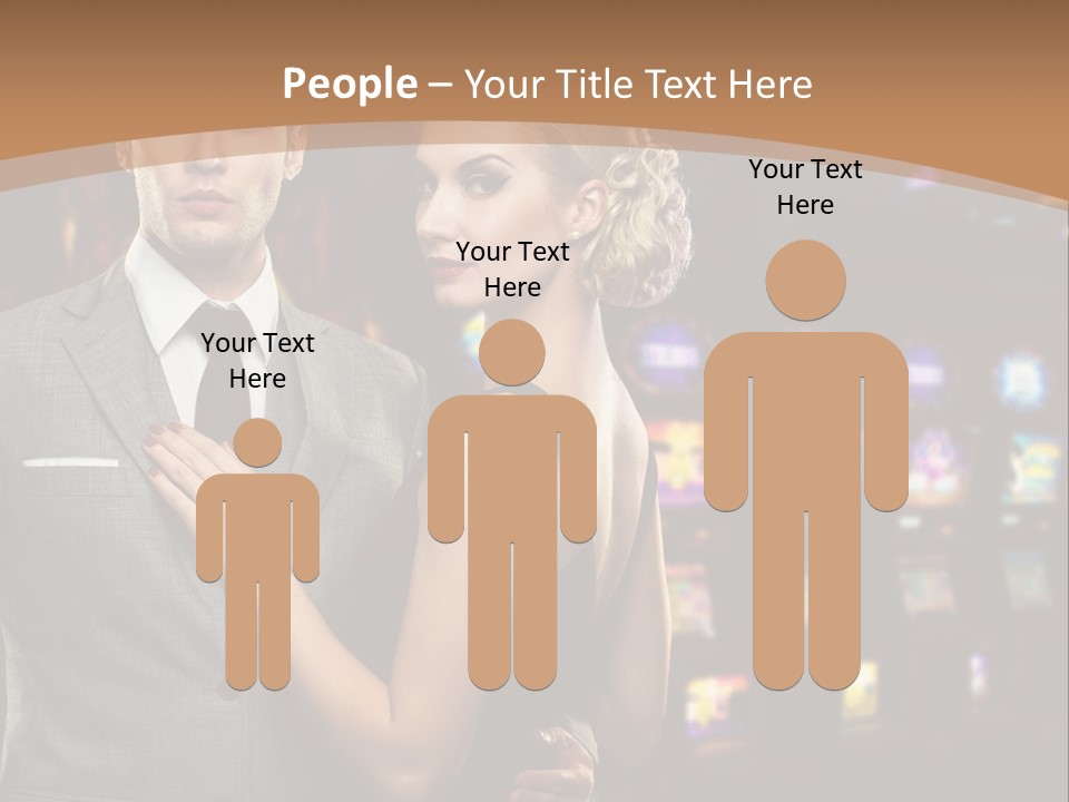 Dress Lovers Woman PowerPoint Template