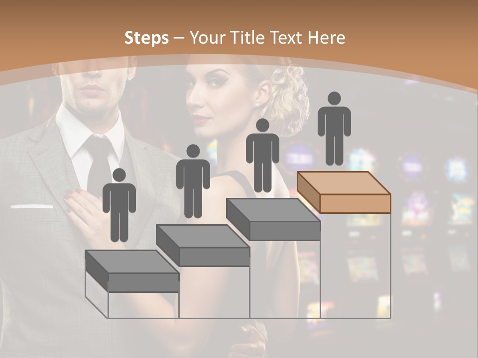 Dress Lovers Woman PowerPoint Template