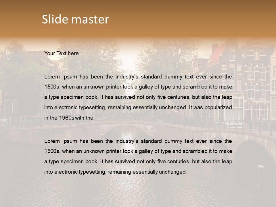 Floats Scenery Feed PowerPoint Template