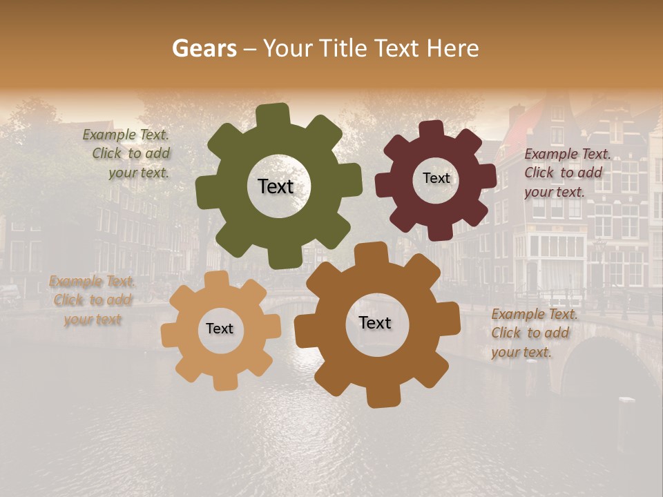 Floats Scenery Feed PowerPoint Template