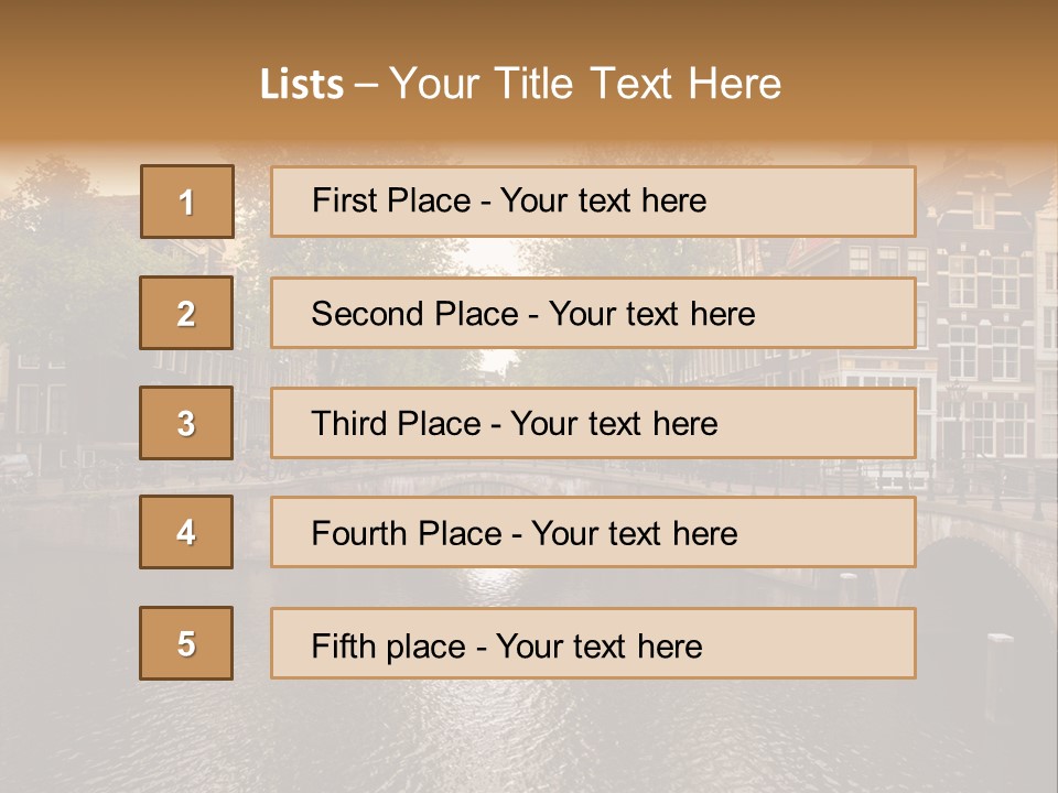 Floats Scenery Feed PowerPoint Template