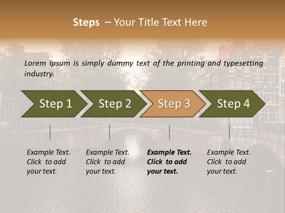 Floats Scenery Feed PowerPoint Template