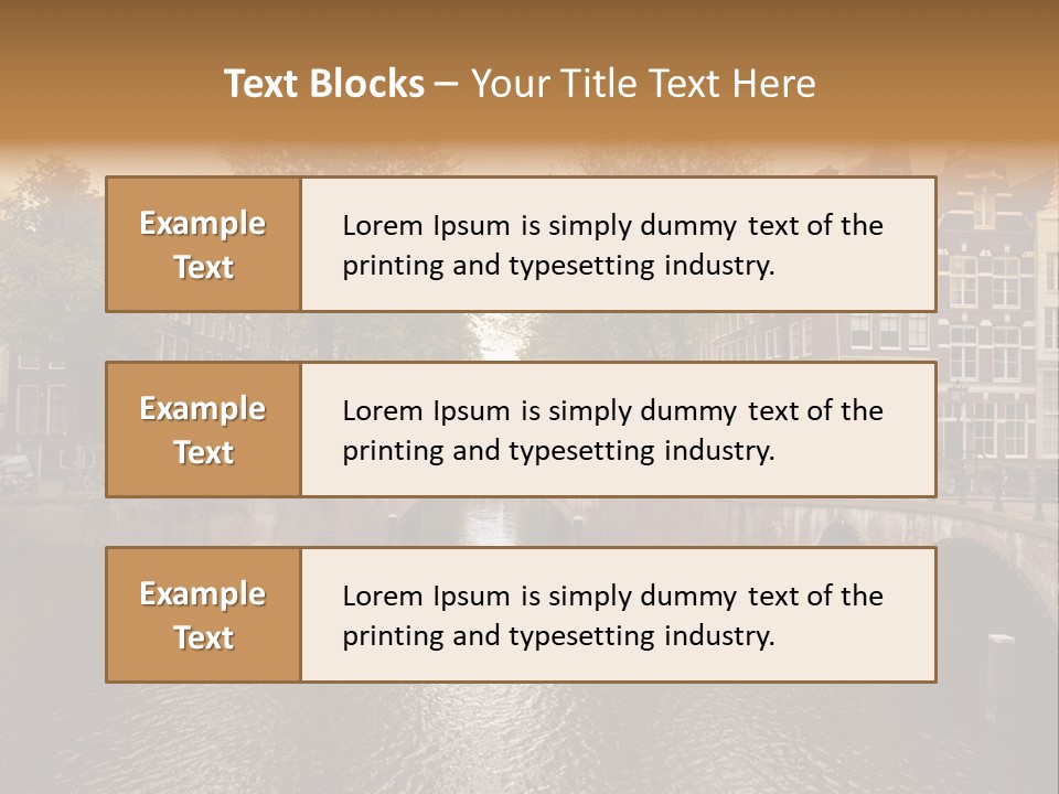 Floats Scenery Feed PowerPoint Template