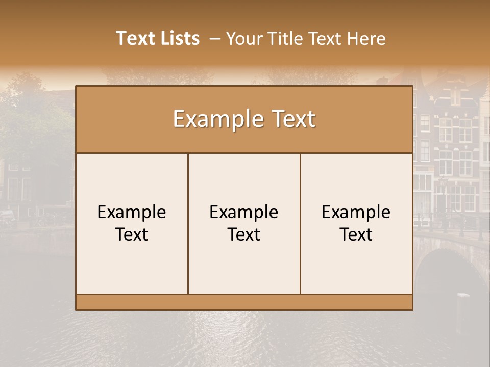 Floats Scenery Feed PowerPoint Template