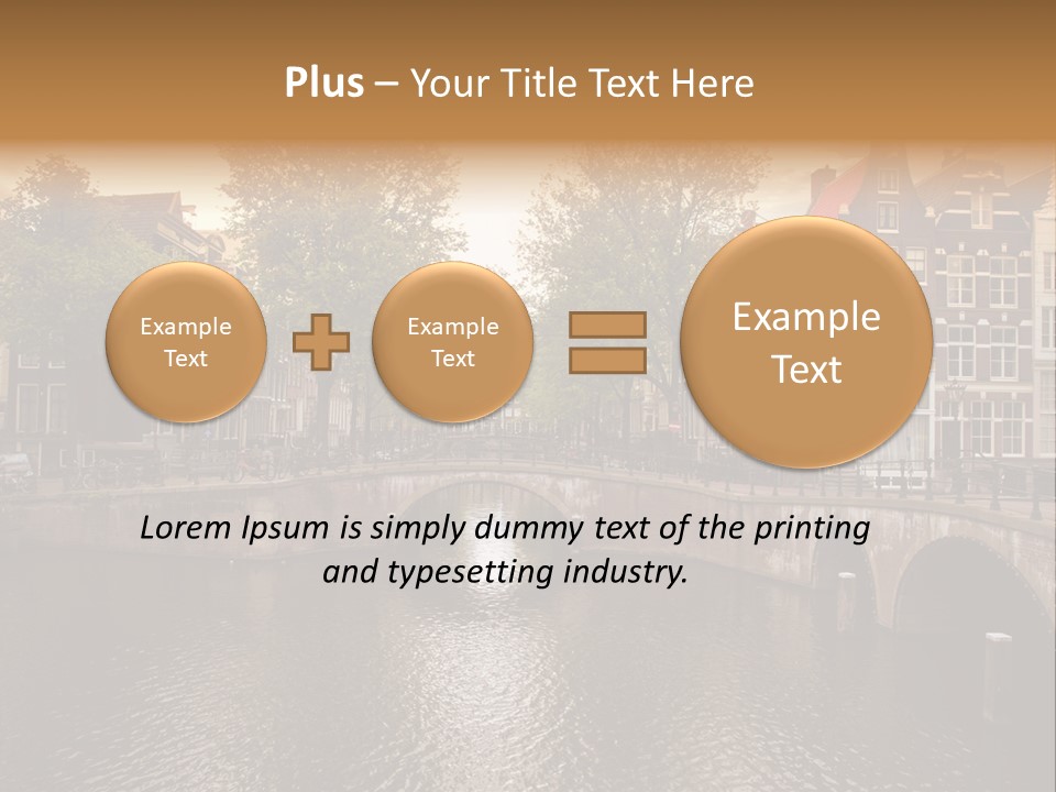 Floats Scenery Feed PowerPoint Template