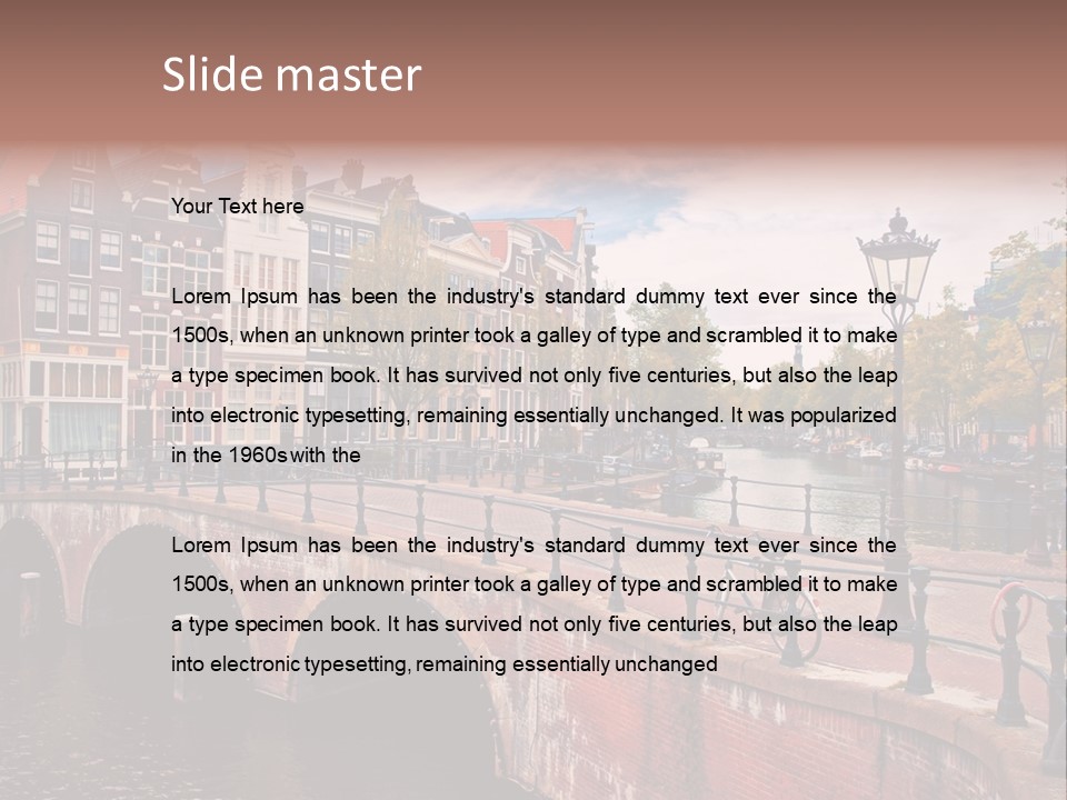 Tradition Feed Facades PowerPoint Template