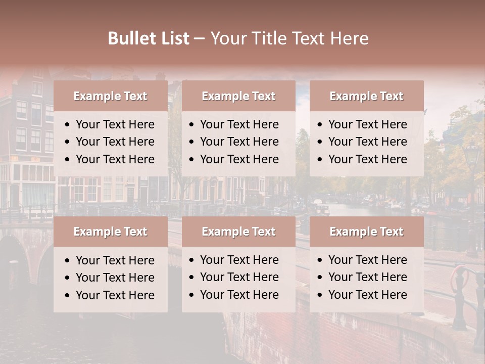 Tradition Feed Facades PowerPoint Template