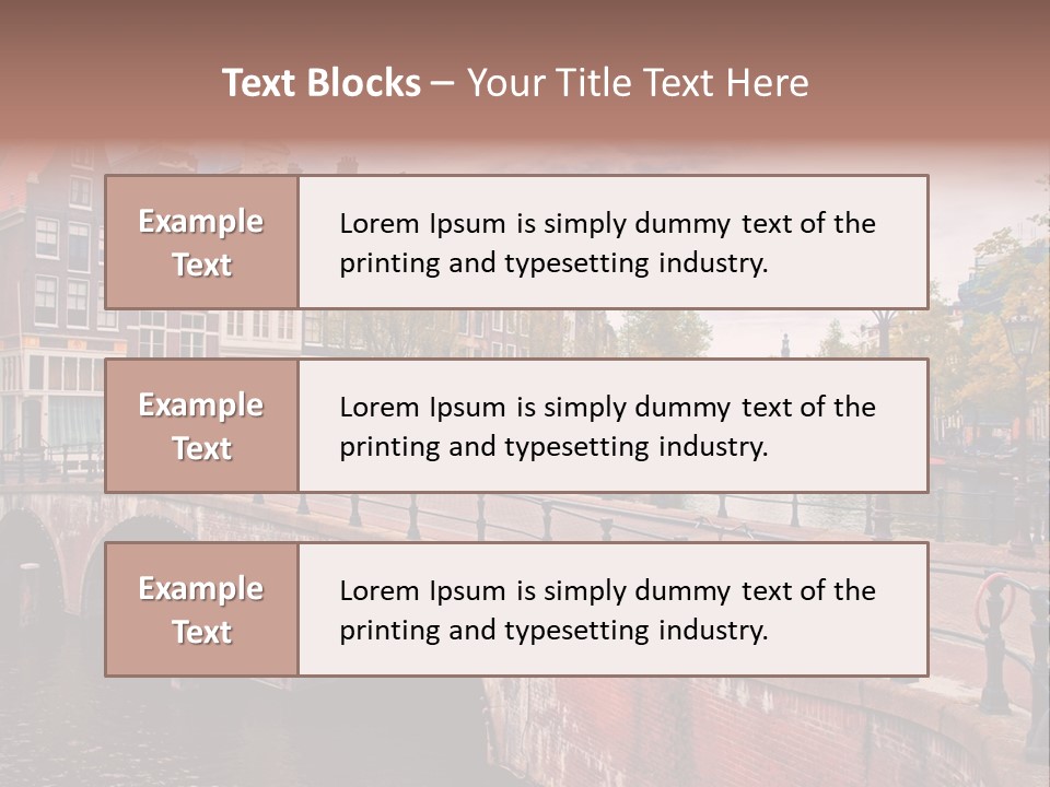 Tradition Feed Facades PowerPoint Template