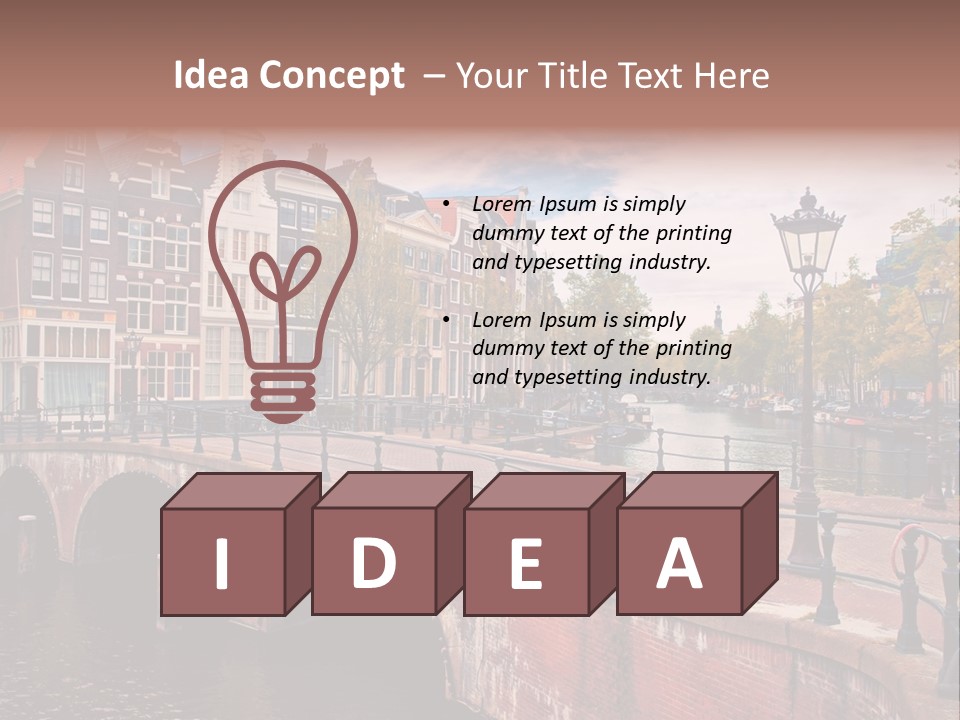 Tradition Feed Facades PowerPoint Template