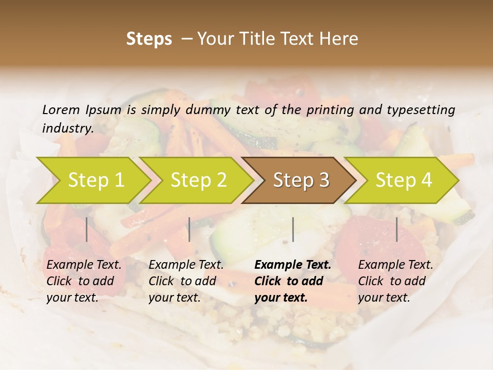 Fish Spice Herb PowerPoint Template