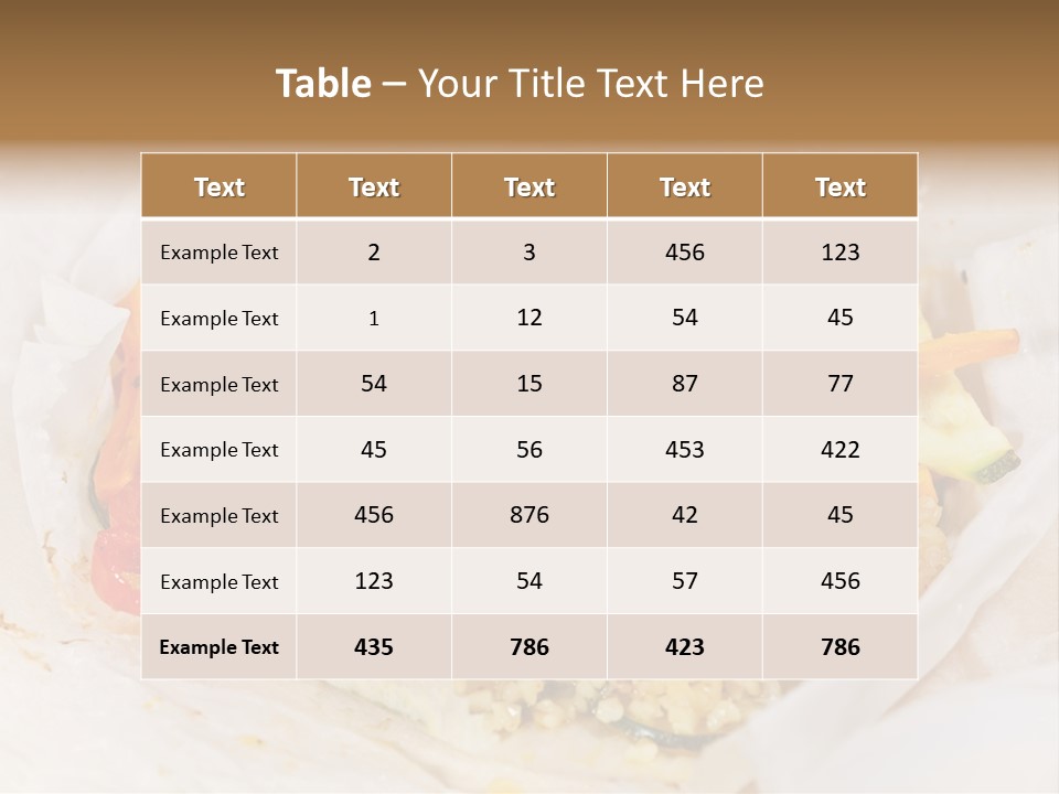 Fish Spice Herb PowerPoint Template