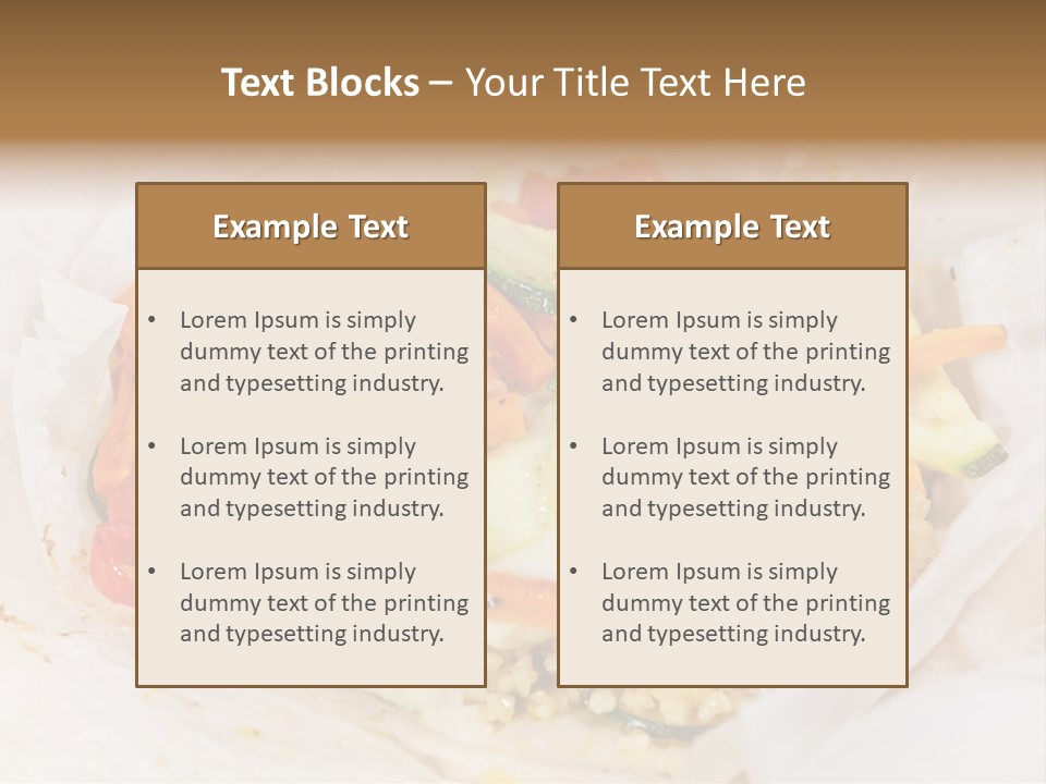 Fish Spice Herb PowerPoint Template