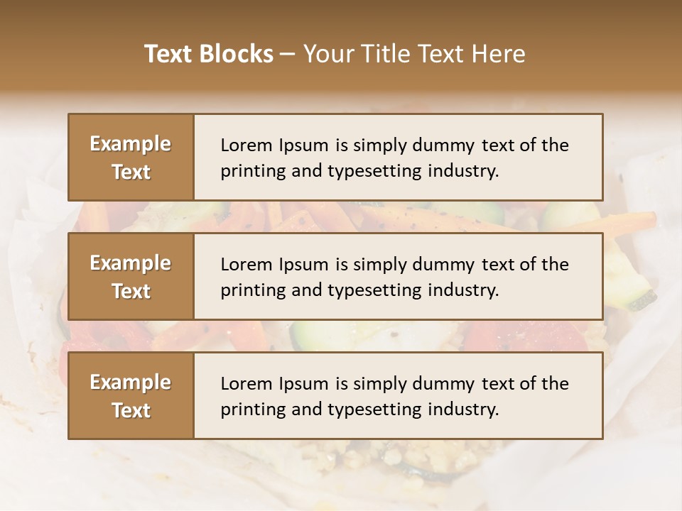Fish Spice Herb PowerPoint Template