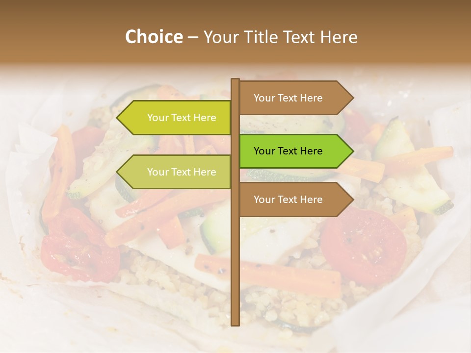 Fish Spice Herb PowerPoint Template