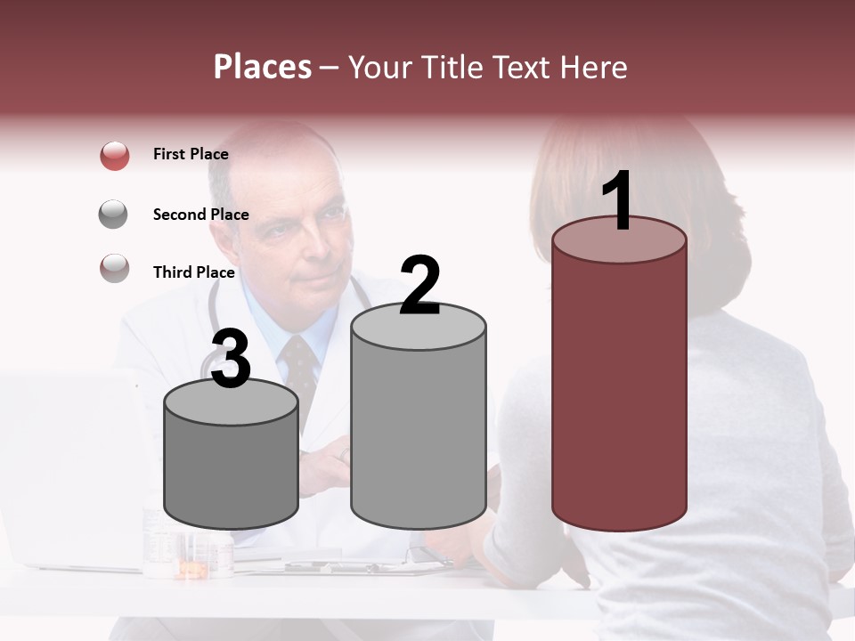 Senior Handsome Exam PowerPoint Template