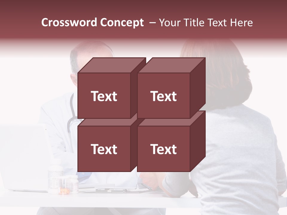 Senior Handsome Exam PowerPoint Template