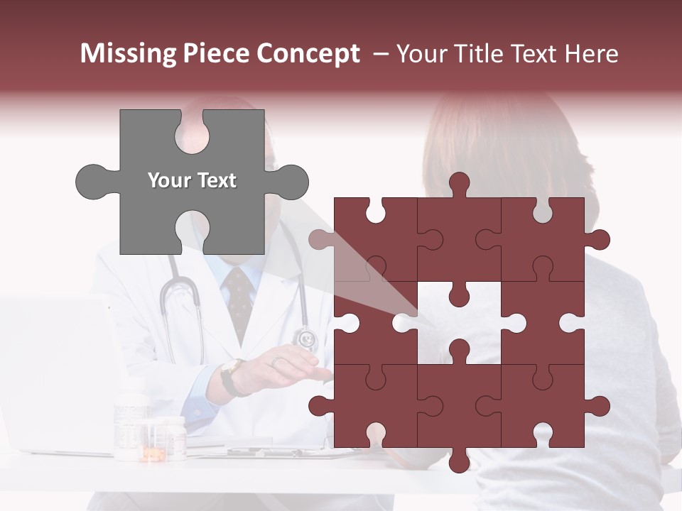 Senior Handsome Exam PowerPoint Template