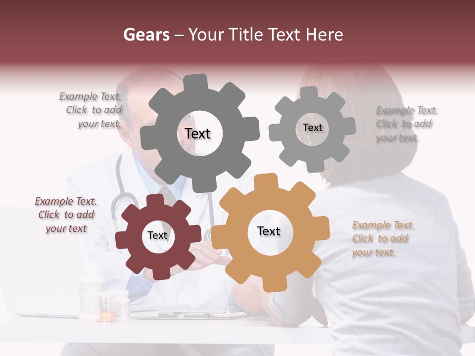 Senior Handsome Exam PowerPoint Template