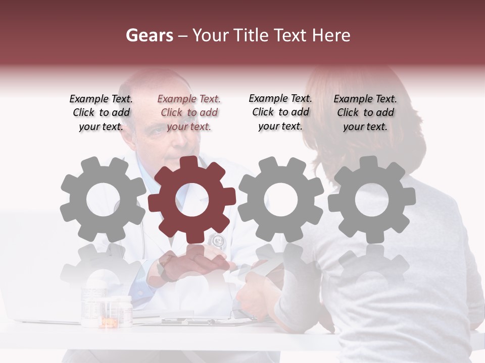 Senior Handsome Exam PowerPoint Template