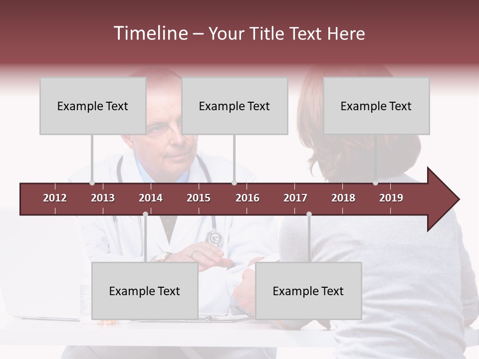 Senior Handsome Exam PowerPoint Template