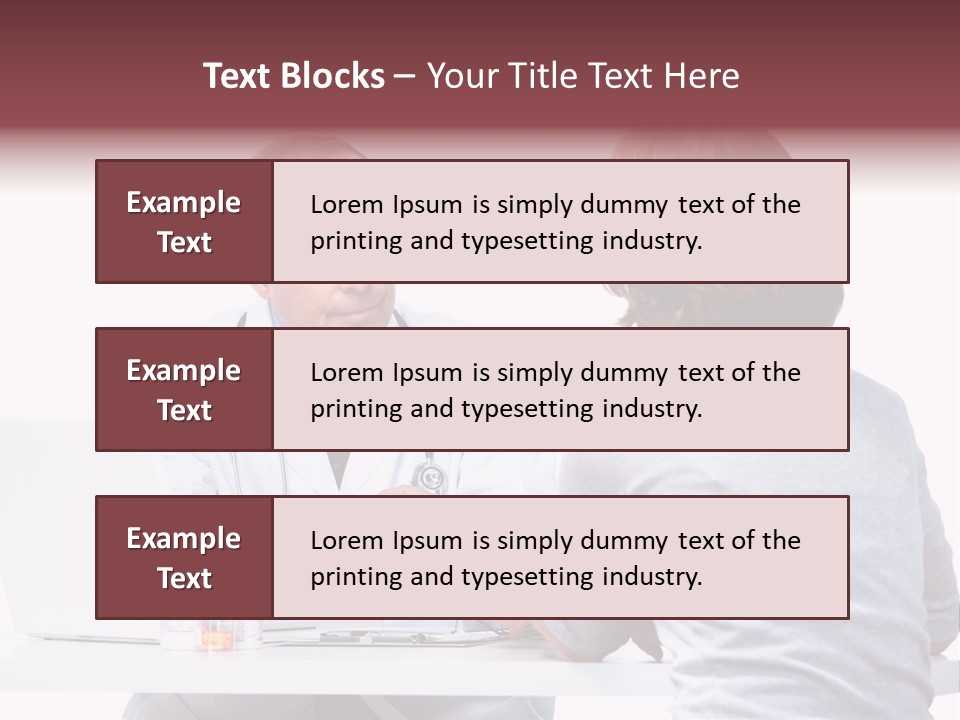 Senior Handsome Exam PowerPoint Template