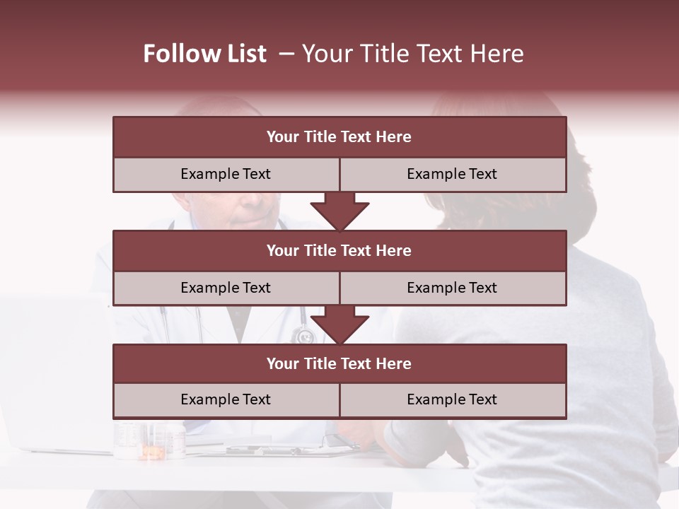 Senior Handsome Exam PowerPoint Template