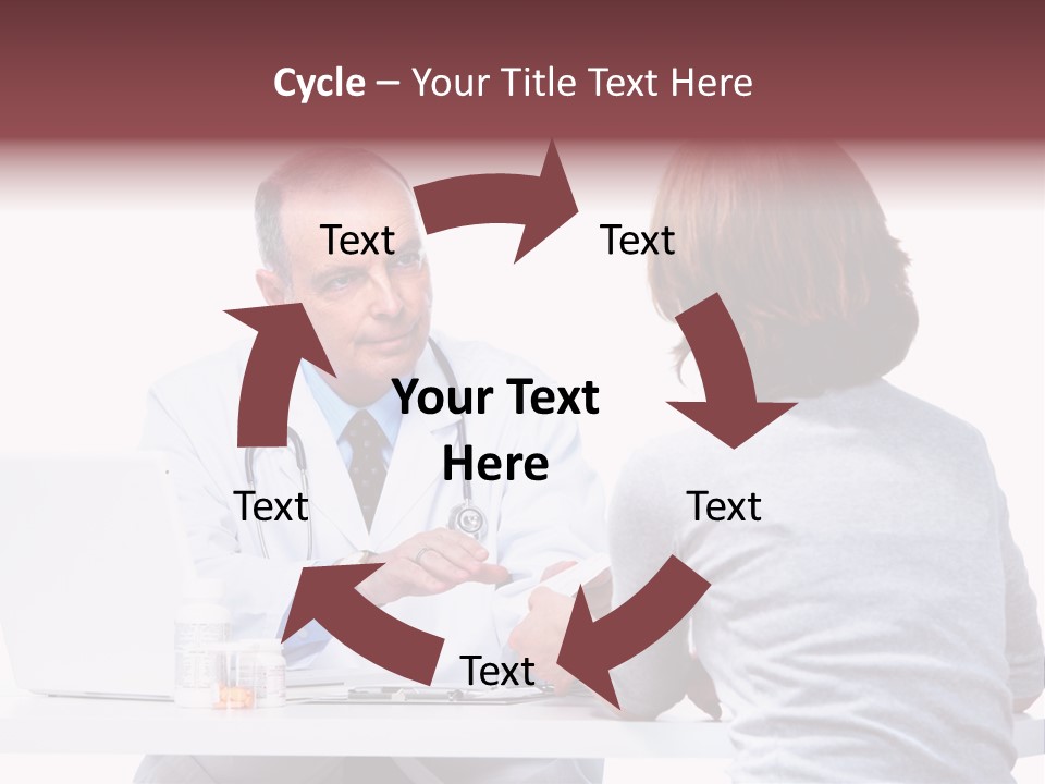 Senior Handsome Exam PowerPoint Template