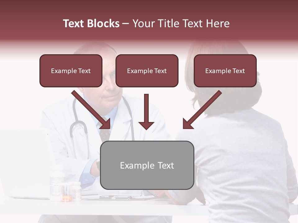 Senior Handsome Exam PowerPoint Template