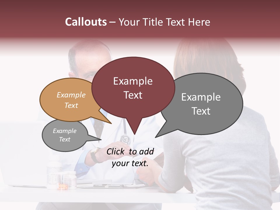 Senior Handsome Exam PowerPoint Template