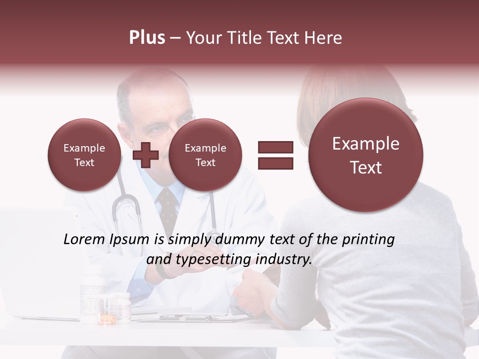 Senior Handsome Exam PowerPoint Template