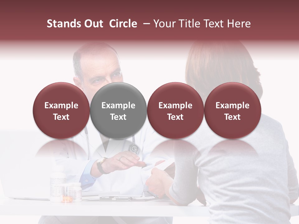 Senior Handsome Exam PowerPoint Template