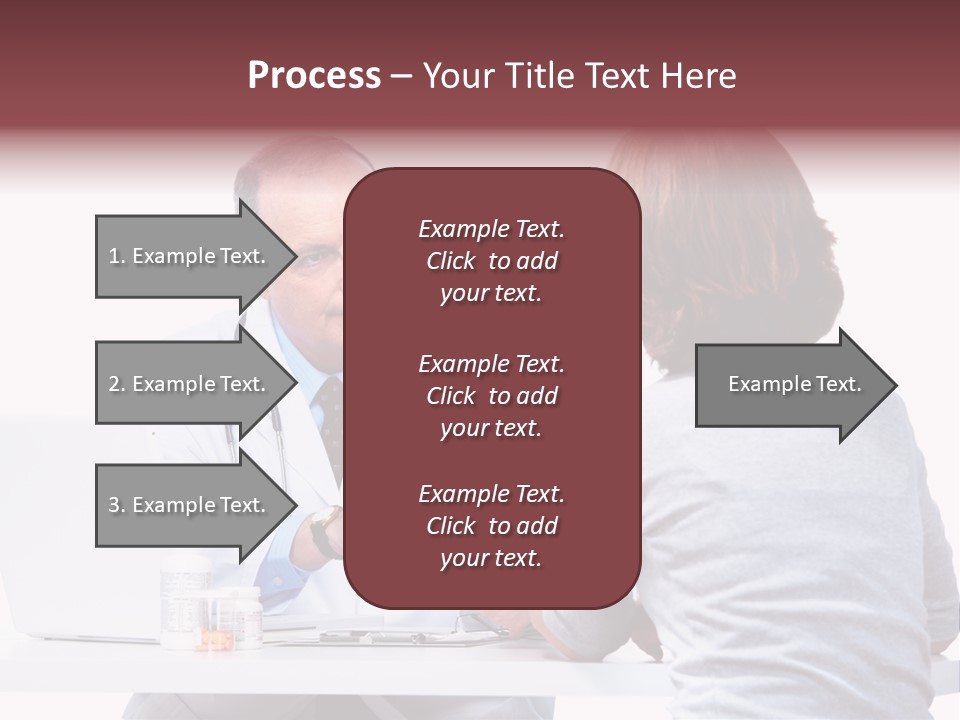 Senior Handsome Exam PowerPoint Template