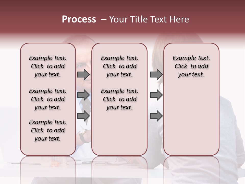Senior Handsome Exam PowerPoint Template
