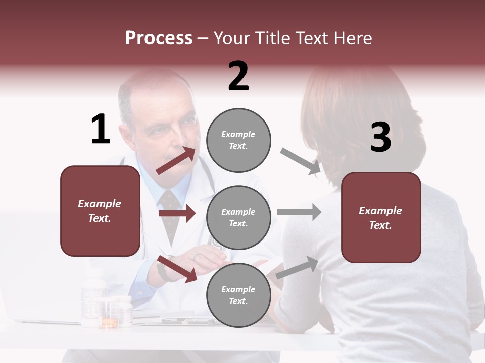 Senior Handsome Exam PowerPoint Template