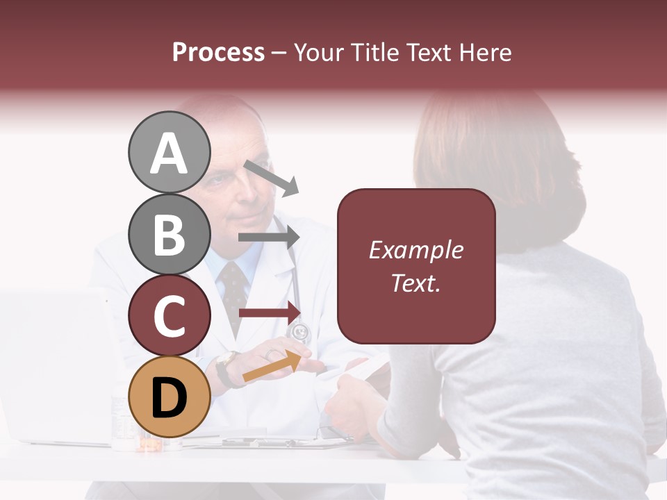 Senior Handsome Exam PowerPoint Template