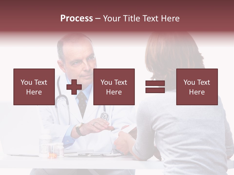 Senior Handsome Exam PowerPoint Template