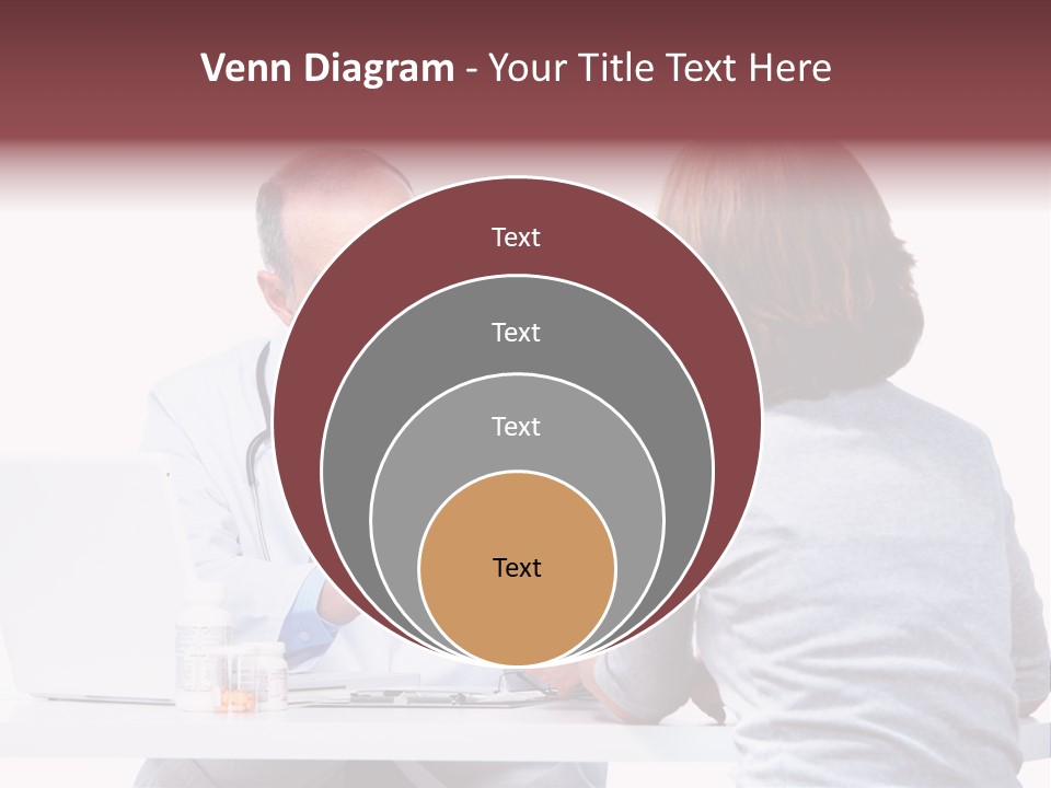 Senior Handsome Exam PowerPoint Template