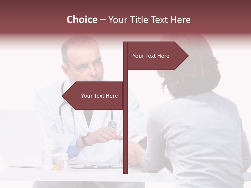 Senior Handsome Exam PowerPoint Template