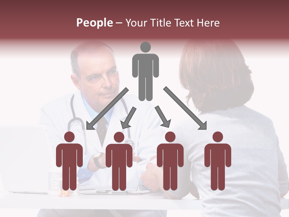 Senior Handsome Exam PowerPoint Template