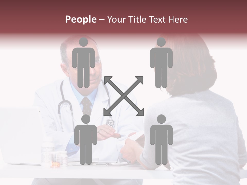 Senior Handsome Exam PowerPoint Template